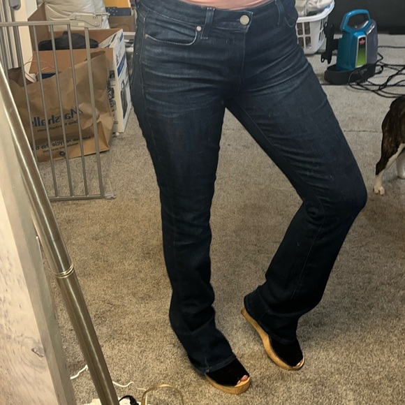 Paige | Manhattan High rise Boot Cut Denim Jeans | Women size 29 - Picture 11 of 16